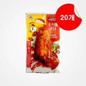 [사조대림] 소스에퐁닭 닭가슴살 130g 양념치킨 x 20개
