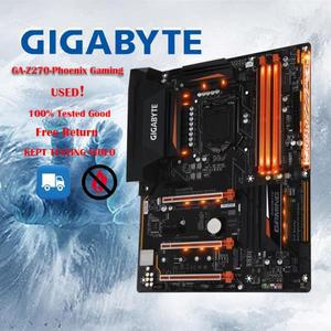 기가바이트 GA-Z270-Phoenix 게이밍 마더보드 Z270 소켓, LGA 1151 DDR4 지원 CPU I7 6700K 7700K