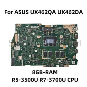 ASUS용 UX462DA 메인보드, UX462QA, UX462DA, Q406DA, UX462D 노트북 마더보드, Ryzen R3-3200U R5-3500U,