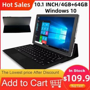 듀얼 카메라 HDMI 호환 USB 3.0, 2 in 1 태블릿, 10.1 인치, 4GB RAM, 64GB ROM, 64 비트, 윈도우 10, Z835