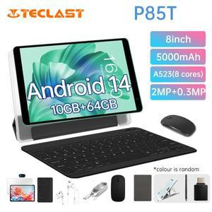 Teclast P85T 2024 태블릿, Allwinner A523, 8 코어, 1.8GHz, 10GB, 4GB + 6GB RAM, 64GB ROM, 8 인치 800