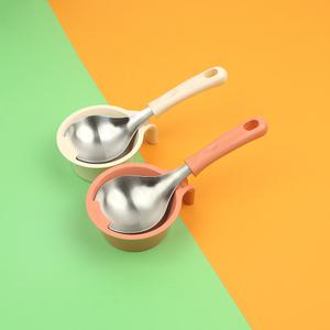 보겐 다용도 멀티스푼 미니국자 앞접시 콤보 (국자+받침세트) 2P세트