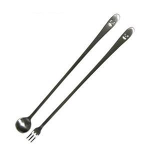 [KGPQZ800_4B]롱 티스푼 푸딩스푼 포크 디저트 커피 1P