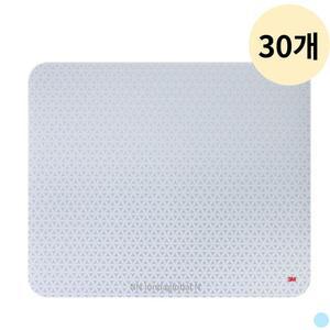 3M 휴대용 마우스패드 재부착 가능 다회용 투명 X 30