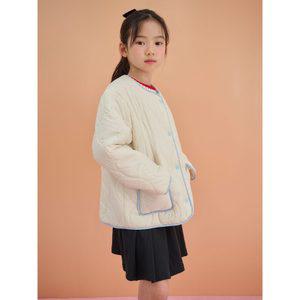 [BEANPOLE KIDS] [산리오] 마이멜로디 항아리 퀼팅 점퍼  아이보리 (BI5138G010)