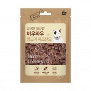 [HYIJT4CC_4B]바우와우 양고기치즈샌드 스틱 100g
