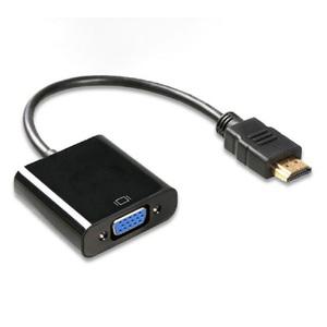 미설치 HDMI 출력 to RGB 15핀 VGA 입력 PC 모니터 변환 아답터 컨버터