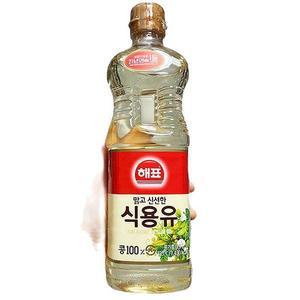 [해표] 식용유(콩기름) 0.9L c40937