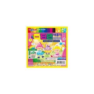 1000 단면색종이 15cmx15cm 14색 24매