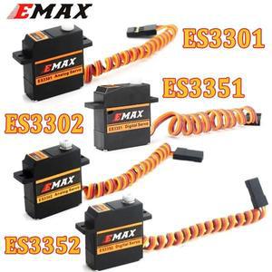 EMAX ES3301 ES3351 ES3302 ES3352 9mm 4.8-6V 아날로그 디지털 서보 메탈 기어 RC 글라이더 비행기 드론용