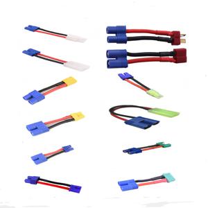 미니 타미야 Mpx 암수 커넥터 플러그 어댑터 RC 배터리 Esc용 EC3 암수-딘 XT30 EC2 2개