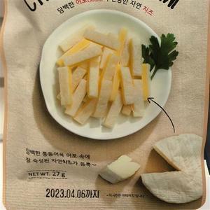 간식 내츄럴코어 어포 체다 치즈 반려동물 간식 사료 27g