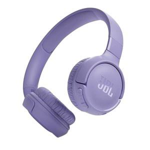 JBL Tune 520BT - 무선 온이어 헤드폰, 최대 57H 배터리 수명 및 속도 충전, 가볍고 편안하며 접이식 디자인, 음성 인식 기능이 있는 핸즈프리 통화(퍼플)