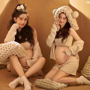 만삭사진 옷 셀프 만삭촬영 원피스 예쁜 우아한 드레스 화보 프렌치 주수