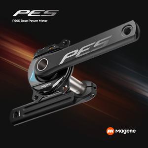 라이딩 자전거용품 Magene 파워 계량기 PES용 P505 베이스 Shimano Sram 4 볼트 110BCD 24mm 케이던스 페달