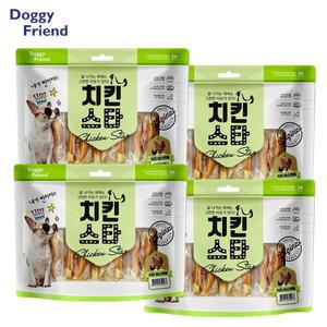 [BZJJJL27_4B]치킨스타 비스켓롤 300g x4