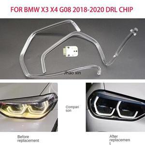 자동차 헤드라이트 DRL 라이트 스트립 엔젤 아이 칩 밸러스트 모듈 조명 유지 보수 액세서리 BMW 호환 X3 X
