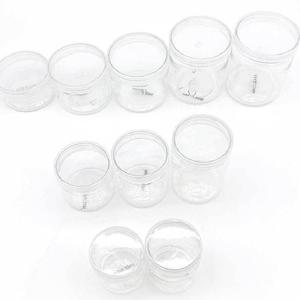 [IXHIEUE2_4B]플라스틱 보관용기 7cm 150ml 원형투명케이스