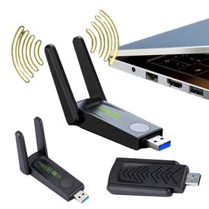USB 3.0 와이파이 원격 제어 동글 듀얼 밴드 2.4G 5Ghz 이더넷 리시버 802.11ac 무선 드라이버 PC 노트북용