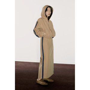 [국내발송] ZARA 여성 사이드 밴드 후드 점퍼 325050