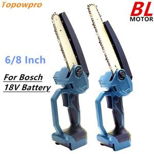 호환BOSCH 18V 배터리 용 68 인치 브러시리스 전기 톱 무선 체인 목공 커터 가지 치기 로깅 전동 공구