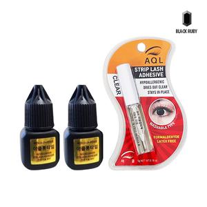 아클 롱타임 속눈썹 연장 글루 5ml x2 + 속눈썹 전용 접착제 5g