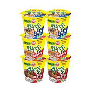 [너만아는과자점]오뚜기 컵누들 매콤한맛 2개 + 우동맛 2개 + 마라탕 2개