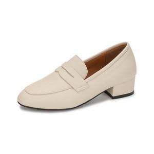 소가죽 페니 펌프스 Ivory 4cm (FJY1F1SP504C2)