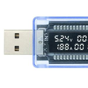 호환 USB 충전기 테스터 의사 전압 전류 측정기 전류계 배터리 용량 모바일 전원 감지기