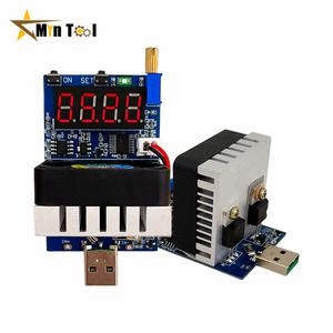 호환 ZK-EL35 전류 전압 측정기 LED 디스플레이 방전 테스터 35W DC3.5-28V USB 전자 부하 저항