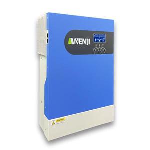 ANENJI 하이브리드 태양광 인버터 순수 사인파 MPPT 충전 컨트롤러 지지대 병렬  5600W 48V 220V 100A