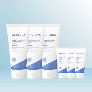에스트라 아토베리어 365 크림 80ml + 크림 30ml x 3개 (세트) / IBY