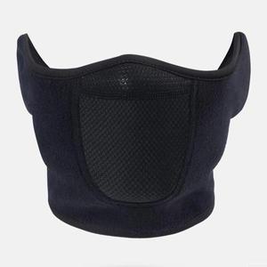HEROBIKER 바이크 오토바이 사이클링 마스크 방풍 귀 자전거  반 얼굴 Black Balaclava