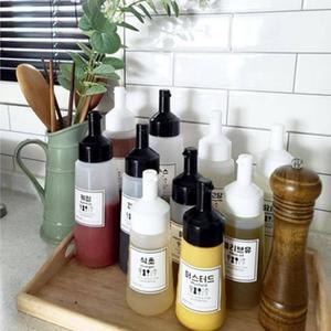 소스병 소형 모던조미료통 뚜껑 오픈형 원터치 250ml