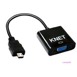 MICRO 케이블 VGA HDMI RGB 변환젠더 컨버터 TO vwx523