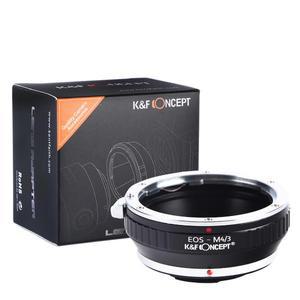 렌즈 어댑터 K& F Concept EOS to m43 렌즈 어댑터 캐논 호환호환 EF 마운트 Micro MFT BMPCC OM-D G3 GH2