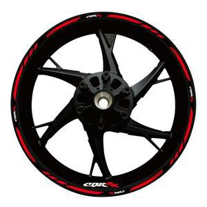 4X  오토바이 Iner 바퀴 림 데칼 반사 줄무늬 HODNA CBR600RR CBR 600 1000 RR 용 방수 스티커