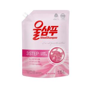 울샴푸 오리지널 중성세제 리필 1.5L x 1개