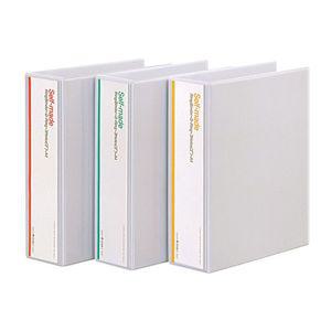 문화 셀프메이드 3공D링바인더 10cm A4 백색 B749B-71