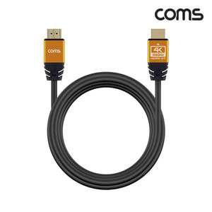 TK (10개) BS091 Coms 골드노브 슬림 HDMI V2.0 케이블 1.8M Gold Metal 4K 60Hz UHD