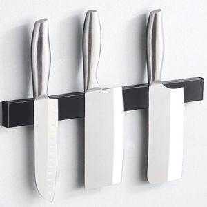 자석칼꽂이 칼블럭 30cm 칼걸이 검정 304스텐 자석칼거치대 자석칼걸이