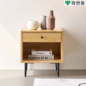 [기타][착불배송] 파란들가구 18T 고무나무원목 450 원목협탁 침실협탁 서랍장