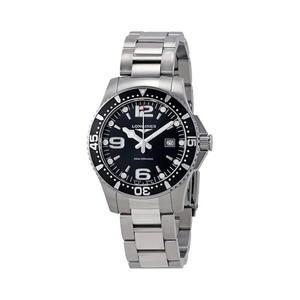 L3.730.4.56.6 하이드로 콘퀘스트 남성 메탈 쿼츠 39mm