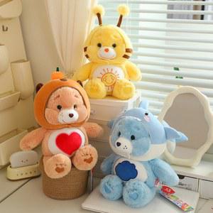 Care Bears 봉제 인형, 곰 인형, 토끼 상어, 카피바라, 부드러운 인형, 자동차 홈 데코