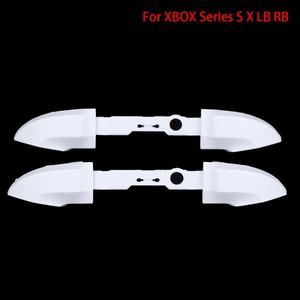 XBOX 시리즈 S X 컨트롤러 용 1pcs OEM 수리 부품 전면 하우징 쉘 백 케이스 커버 LB RB 범퍼 전원 버튼 트