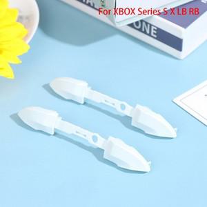 XBOX 시리즈 S X 컨트롤러 전면 하우징 쉘 백 케이스 커버 LB RB 범퍼 전원 버튼 트리거 용 New1pcs OEM 수