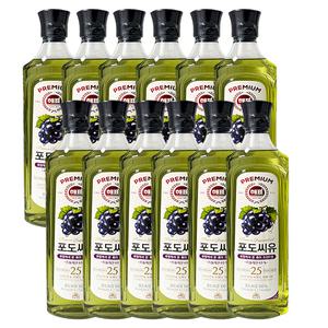 사조대림 해표 포도씨유 900ml x 12개