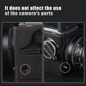 퀵릴리즈 가죽 카메라 스트랩 503CX 케이스 수제 정품 가죽 카메라 하프 케이스 커버 가방 HASSELBLAD 503C