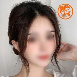 웨이브 자연스러운 여자 헤어피스 앞머리 가발 (3o6DY)