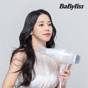 [바비리스] 시스루 화이트 1800W 드라이어